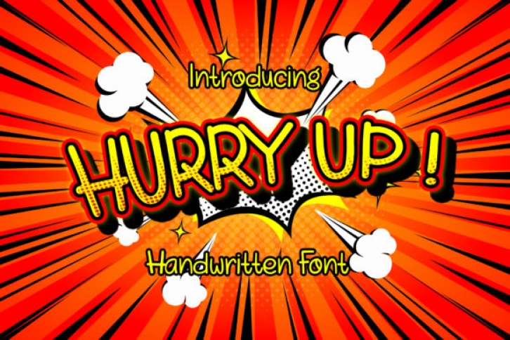 Hurry Up Font Download