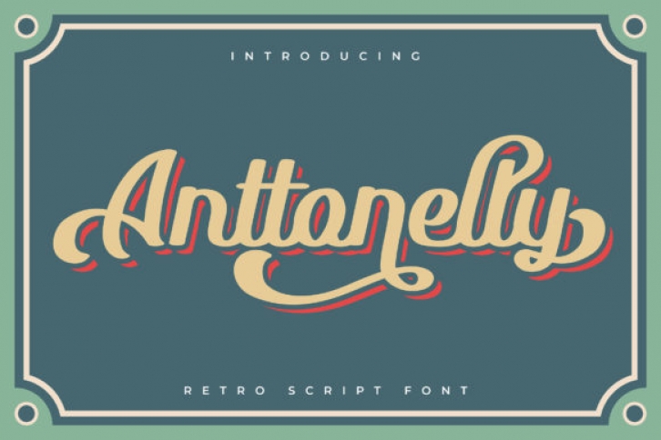 Anttonelly Font Download