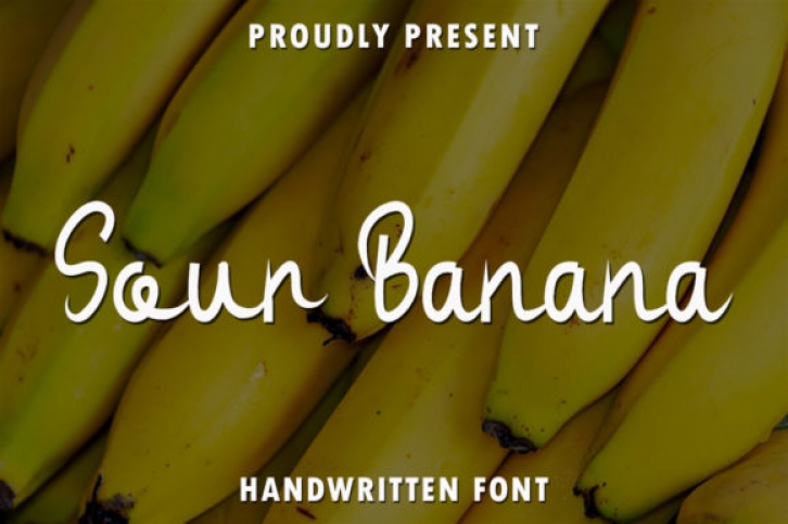 Sour Banana Font Download