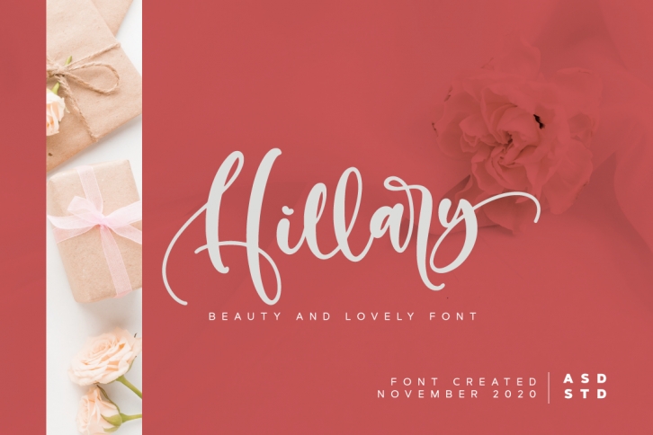 Hillary - Beauty and Lovely Font Font Download