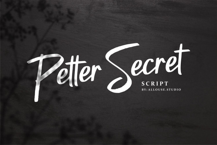 Petter Secret Font Download