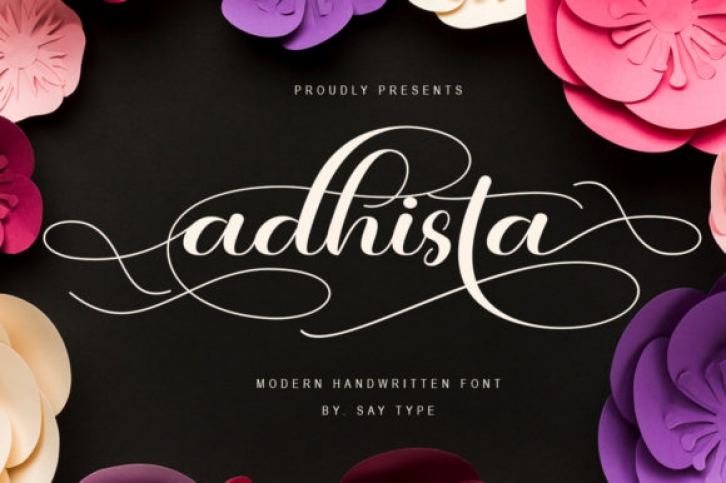Adhista Font Download