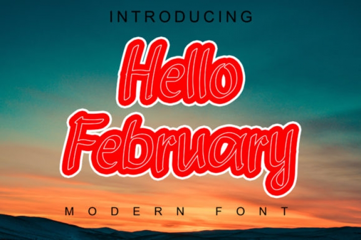 Hello February Font Download