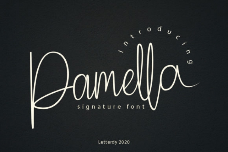 Pamella Font Download