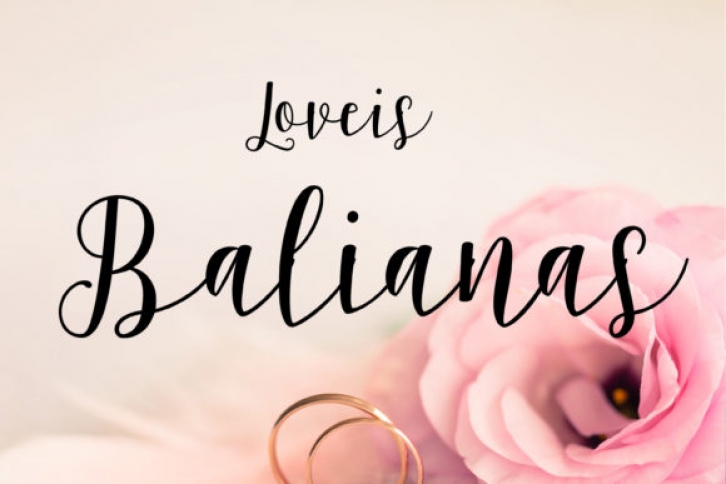 Balianas Font Download