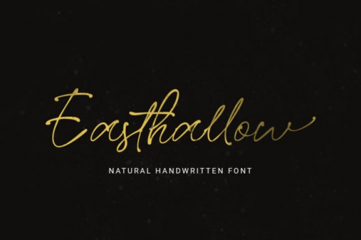 Easthallow Font Download