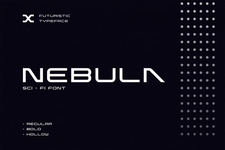 Nebula Sci-fi Font Font Download