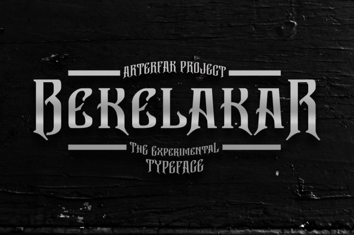 Bekelakar Font Download