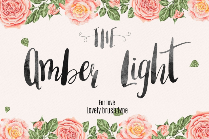 The Amber Light Font Download