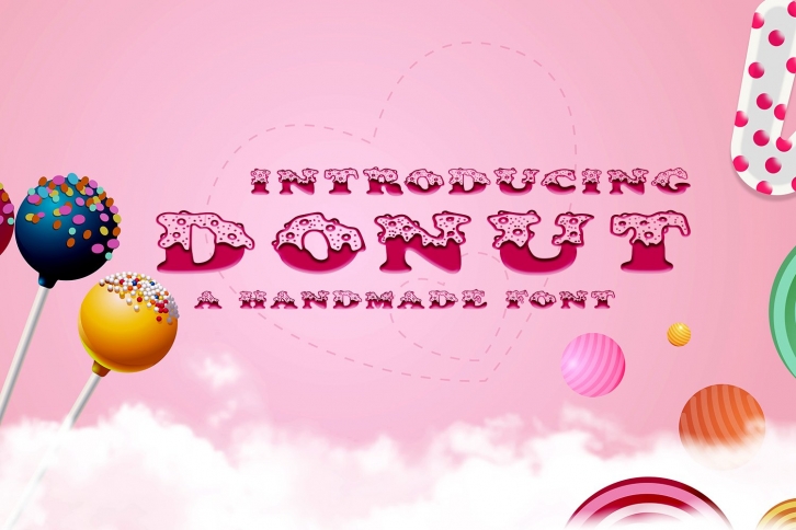 Cute Donut Font Download