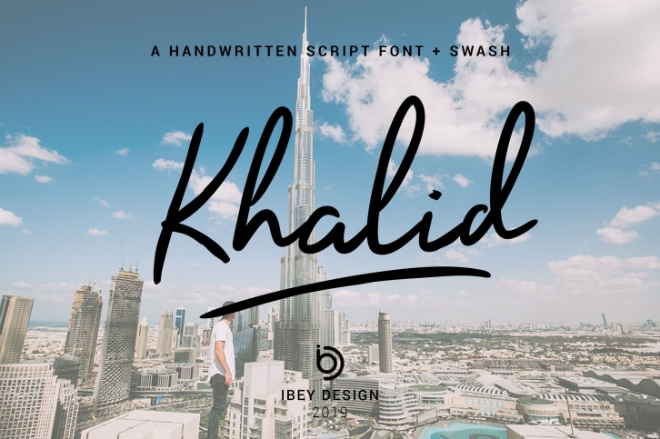 Khalid - Font with Swash Font Download