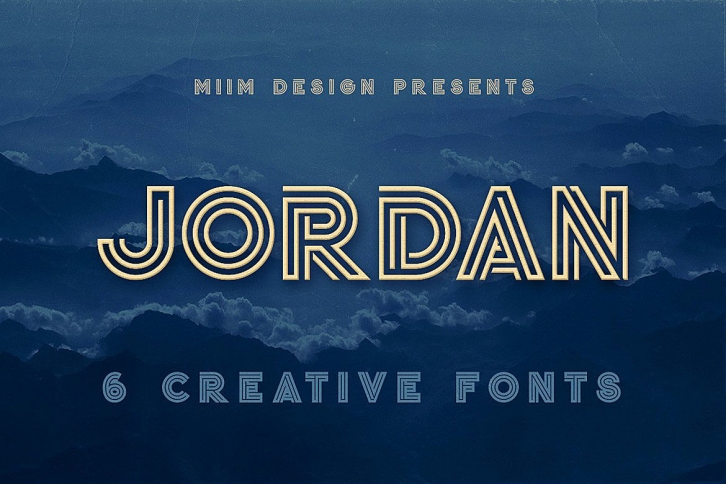 Jordan - Display Font Font Download