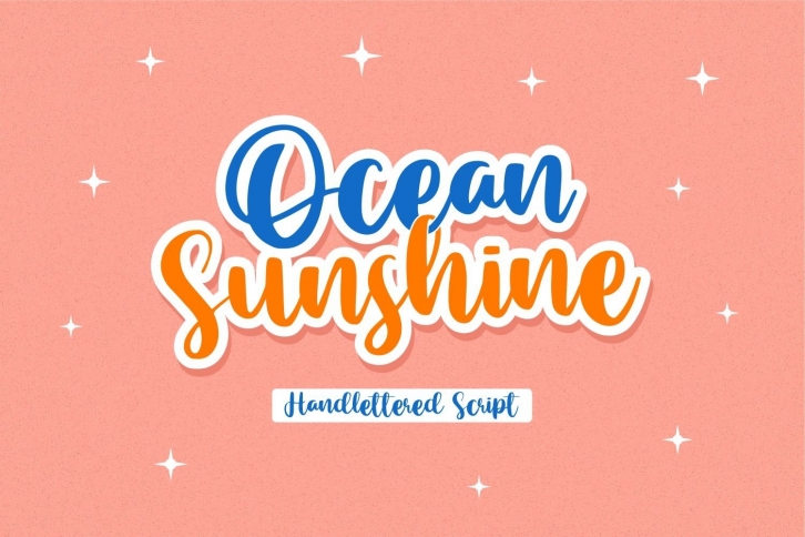 Web Font - Ocean Sunshine Font Download