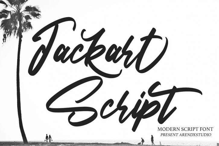 Jackart - Modern Script Font Font Download