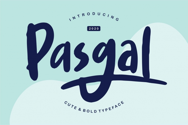 Pasgal | Cute & Bold Typeface Font Download