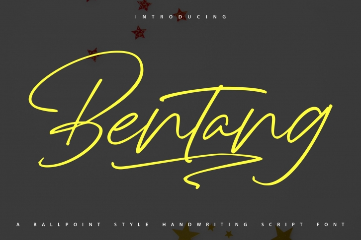 Bentang | Handwriting Script Font Font Download