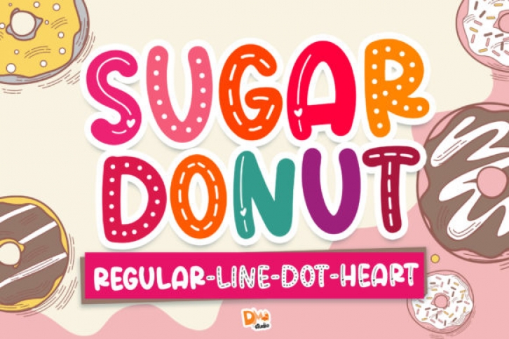 Sugar Donut Font Download