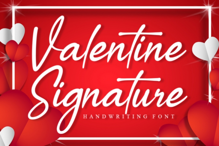 Valentine Signature Font Download
