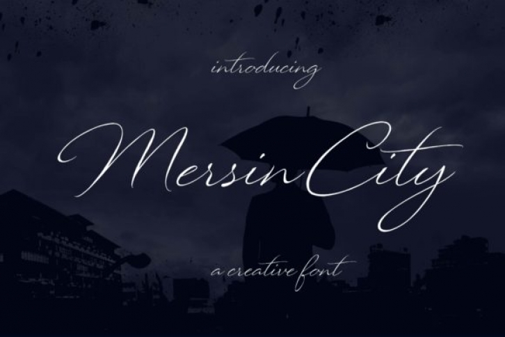 Mersin City Font Download