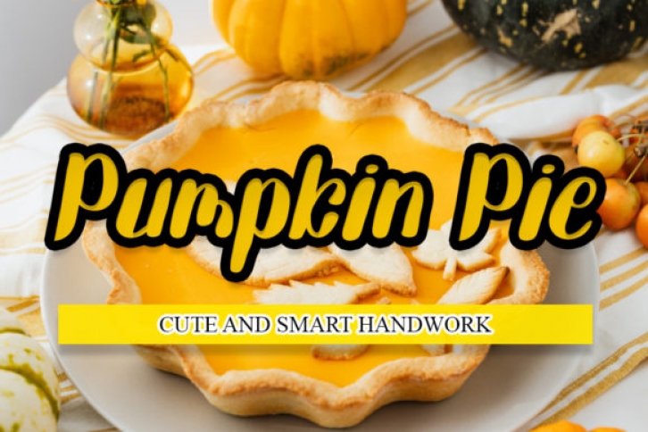 Pumpkin Pie Font Download
