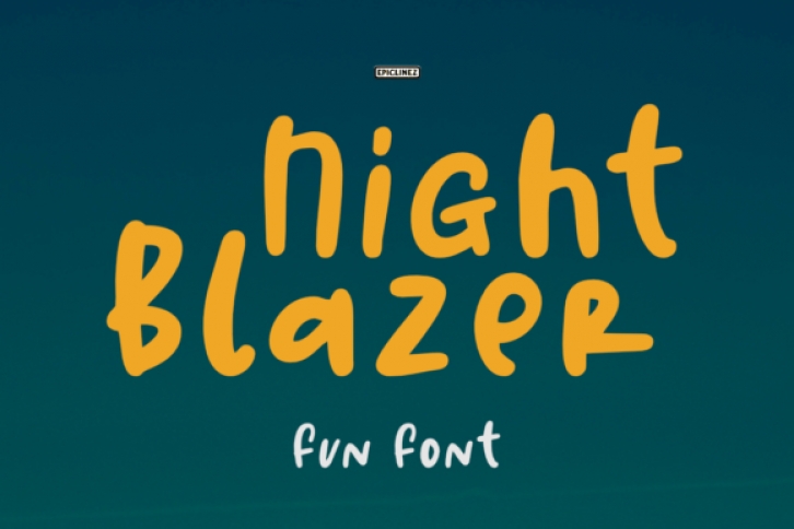 Night Blazer Font Download