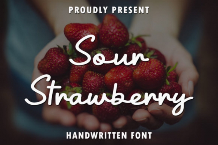 Sour Strawberry Font Download