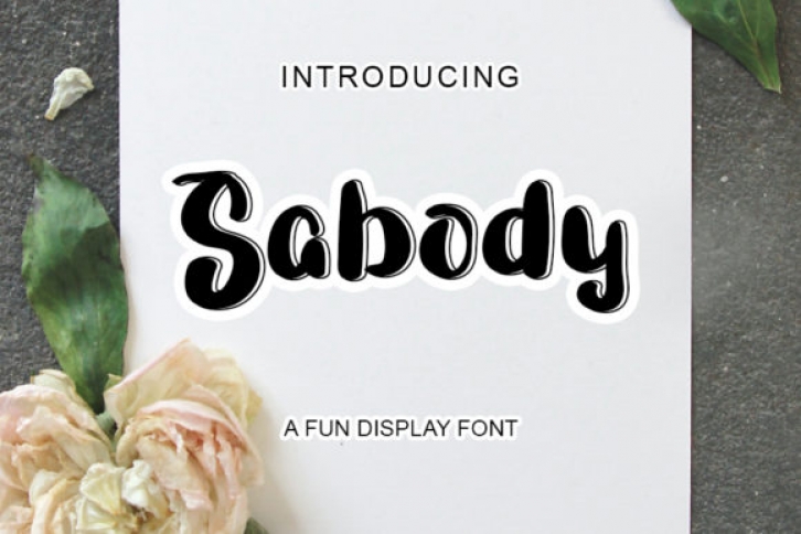 Sabody Font Download