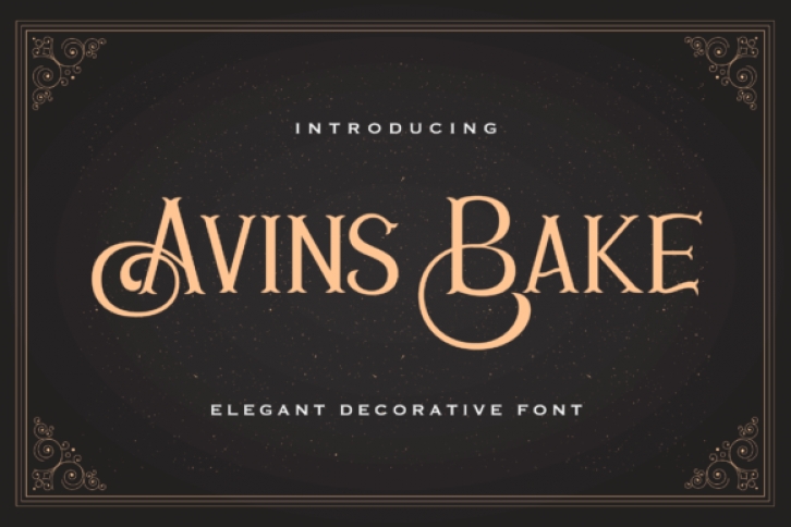 Avins Bake Font Download