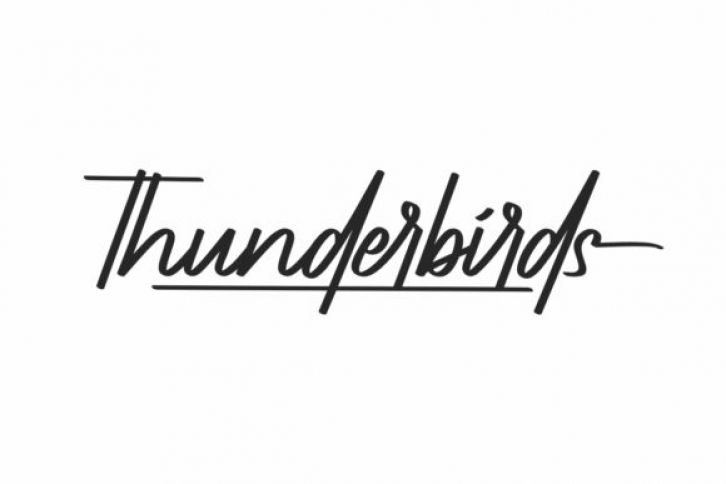 Thunderbirds Font Download