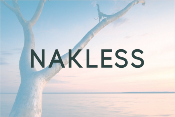 Nakless Font Download