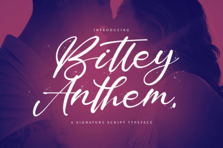 Bitley Anthem Font Download
