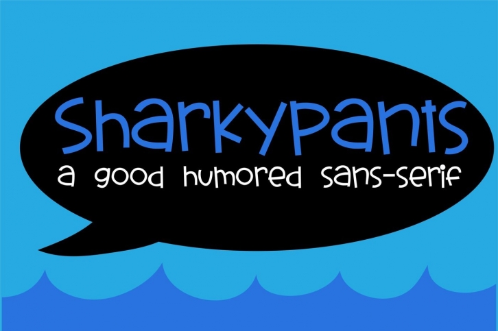 PN Sharkypants Font Download