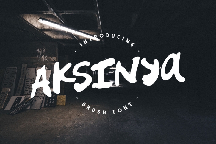 Aksinya Brush Font Font Download