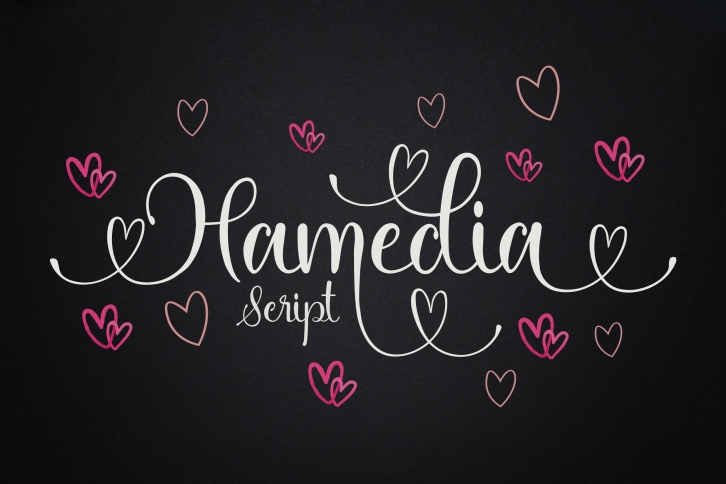 Hamedia Script font Font Download