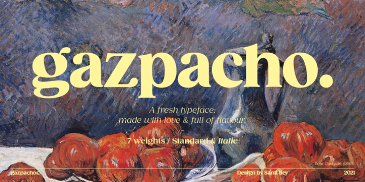 Gazpacho Font Download