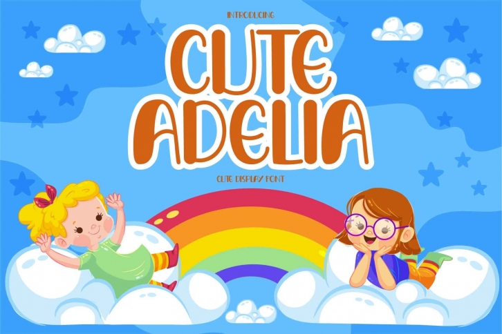 CUTE ADELIA Font Download