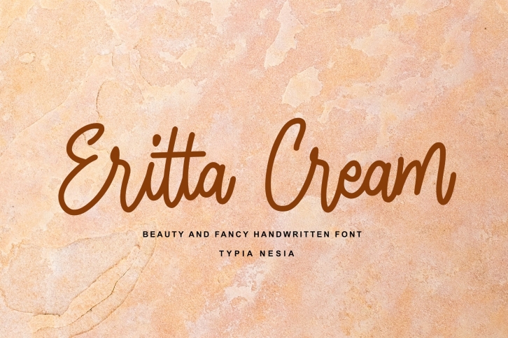 Eritta Cream Font Download