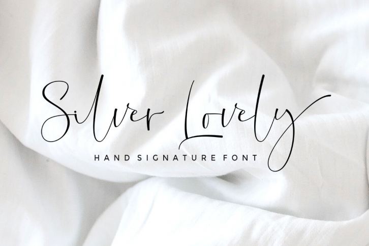 Silver Lovely Font Download
