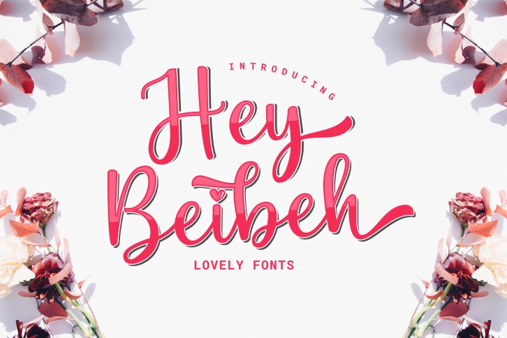 Hey Beibeh - lovely font Font Download
