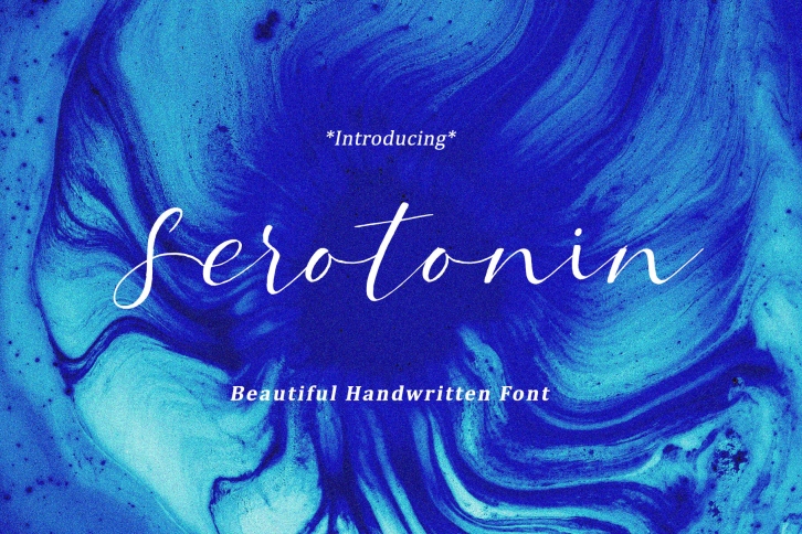 Serotonin Calligraphy Font Font Download