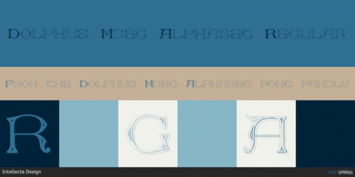 Dolphus-Mieg Alphabet Font Download