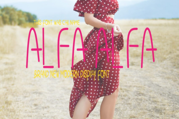 Alfa Alfa Font Download