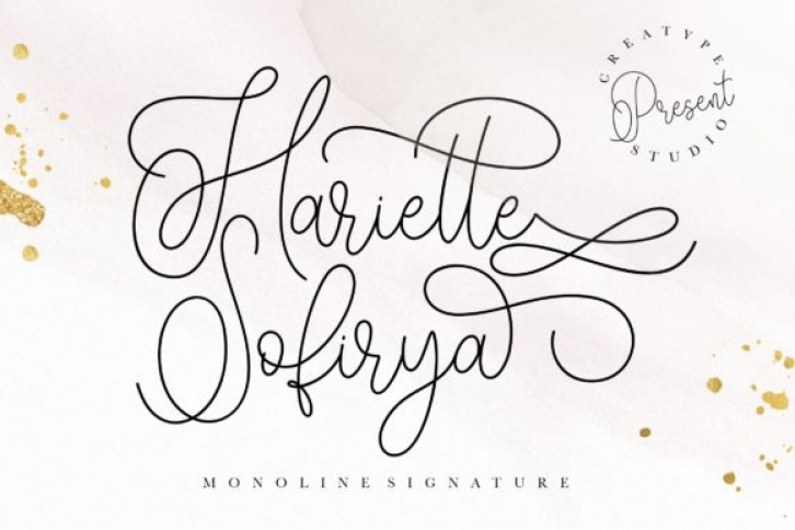 Hariette Sofirya Font Download