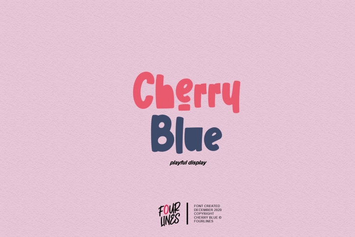 Cherry Blue Font Download
