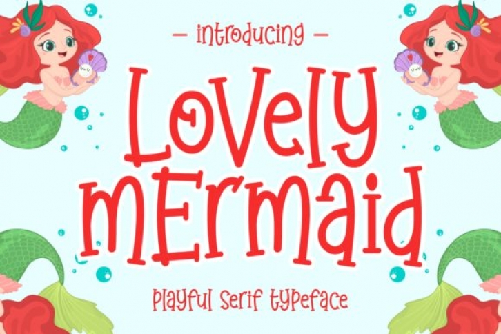 Lovely Mermaid Font Download