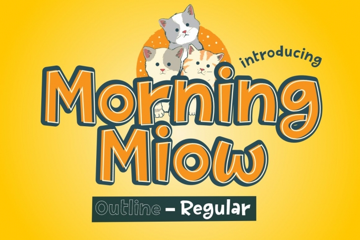 Morning Miow Font Download