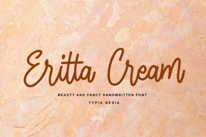 Eritta Cream Font Download
