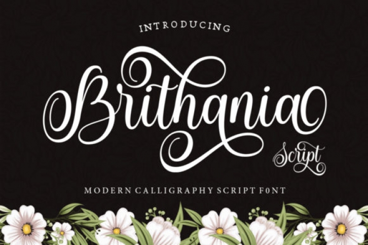 Brithania Script Font Download