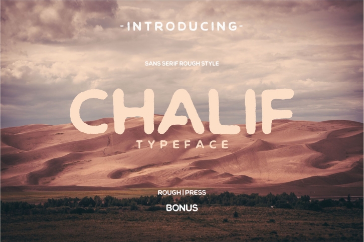 Chalif Typeface + Bonus Font Download