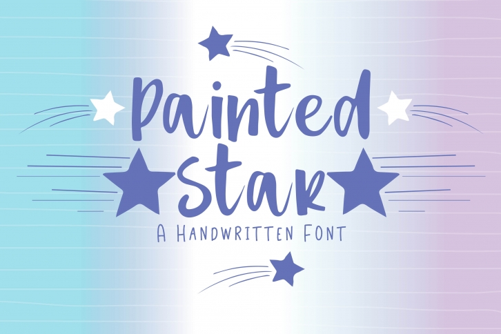 Painted Star Font Download
